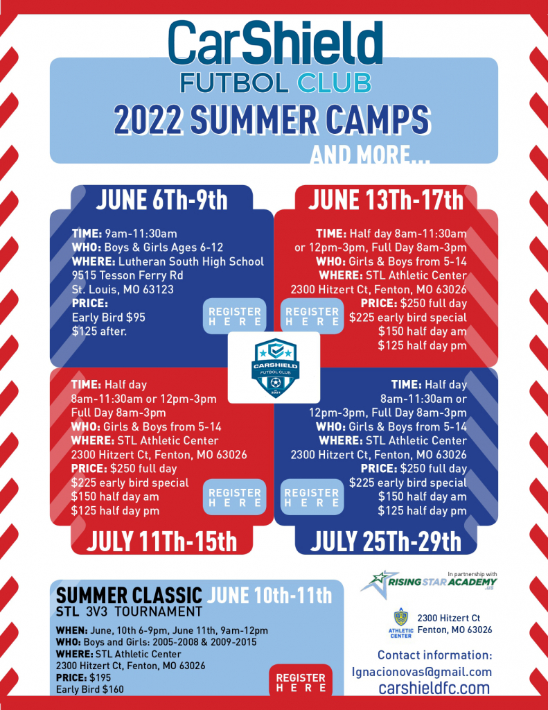 CarShield FC Summer Camp I CarShield FC