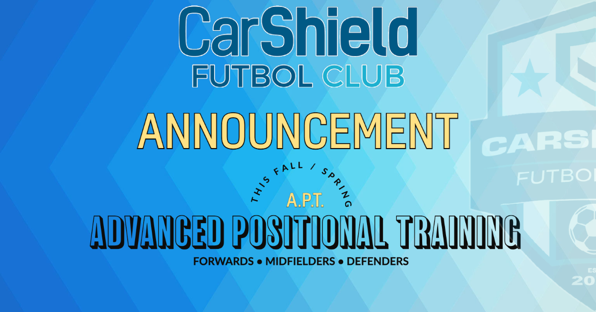 CarShield FC YOUR PREMIER SOCCER CLUB