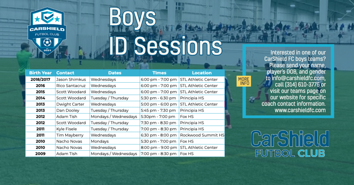 CarShield FC YOUR PREMIER SOCCER CLUB